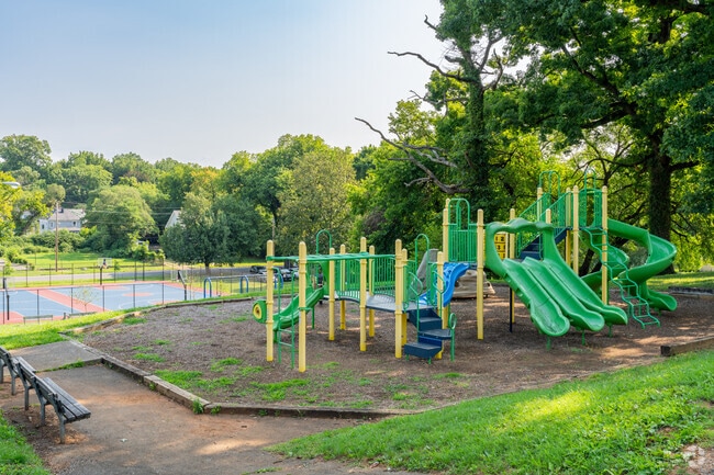 Loundon-Melrose has a fun space to play at Melrose Park with a playground and basketball courts.