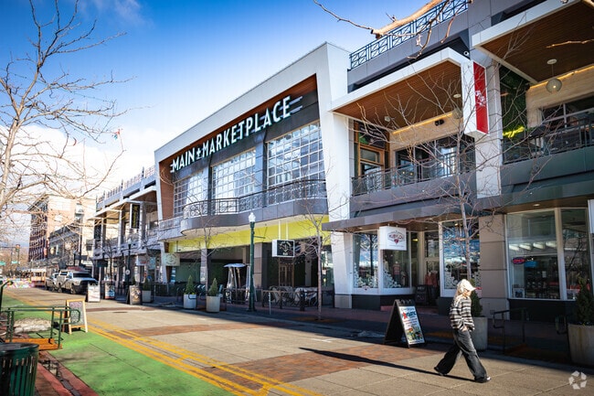 Main Marketplace in downtown Boise offers several boutique eateries.