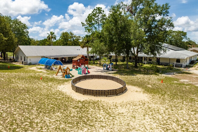 Wider Horizons has an open play ground for kids.