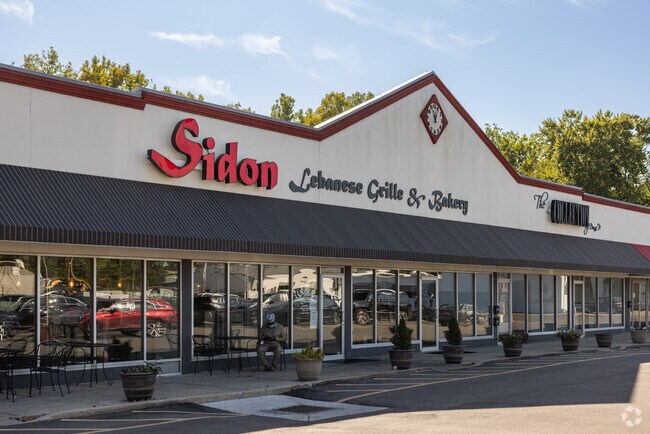 A local favorite is Sidon Lebanese Grille and Bakery, known for its fresh ingredients.