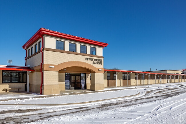 Dewey Middle School offers a dynamic learning environment.
