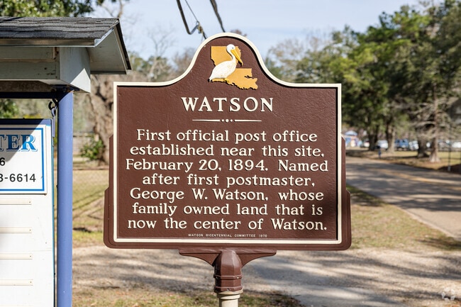 European settlers were here by the 1860s, and the Watson Post Office opened in 1894.