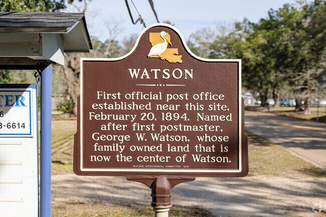 European settlers arrived by the 1860s, and Watson’s post office opened in 1894.