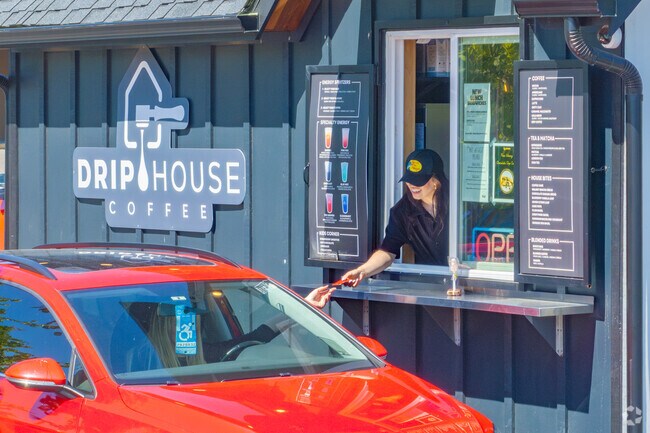 Grab your morning cup of coffee from Drip House Coffee in Madrona Meadows.