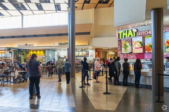 Residents of Newark enjoy grabbing lunch at the popular food court in Christiana Mall.