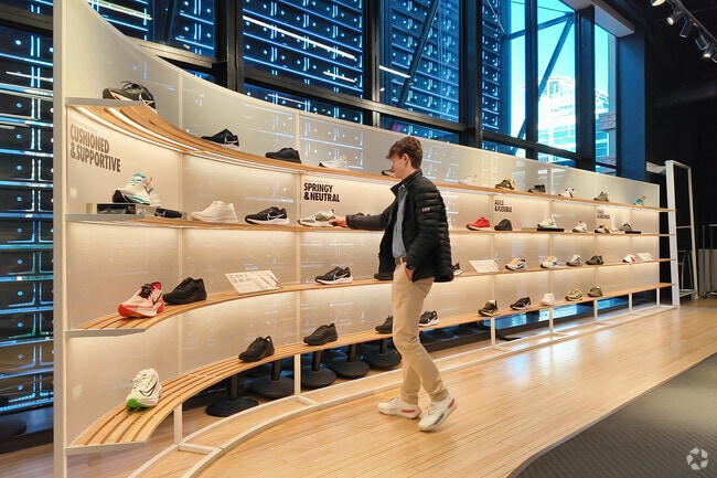Peachtree Park residents can peruse through exclusive items at the Nike Flagship store.