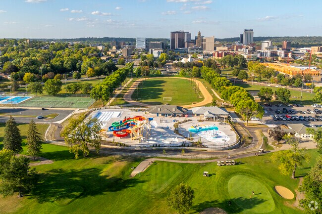 The Historic Southwest neighborhood is close to Downtown Rochester.