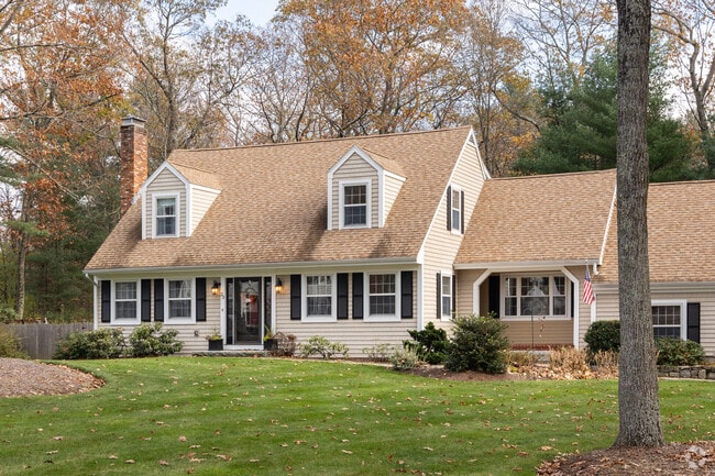 Cape Cod homes can be found throughout the Hopkinton community.
