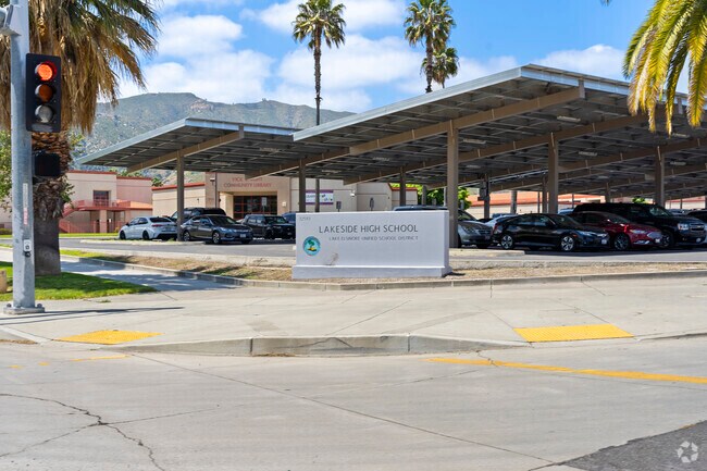 Lakeside High School is known to have one of the most beautiful school campuses in California.