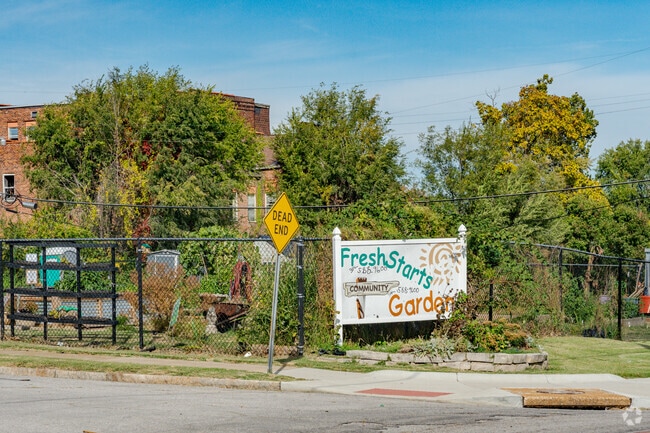The Fresh Start Community Garden is popular amongst Jeff-Vander-Lou residents.