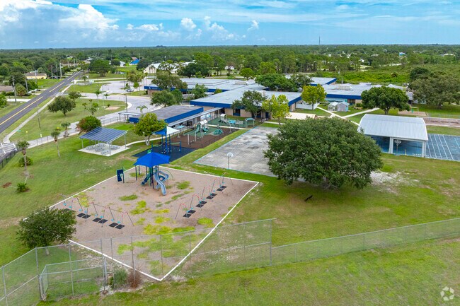 Sebastian children can enjoy the playground equipment at Pelican Island Elementary School.