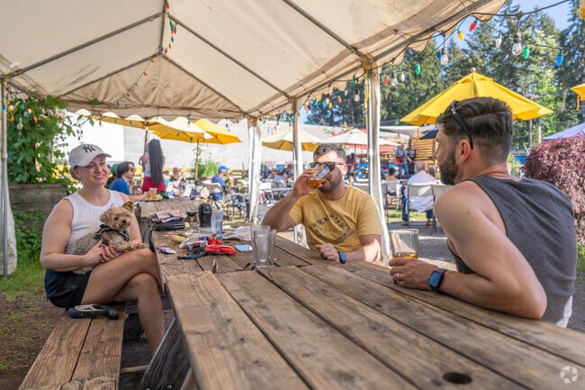 Downtown Kenmore residents head to 192 Brewing Company to check out Blues Jam Sundays.