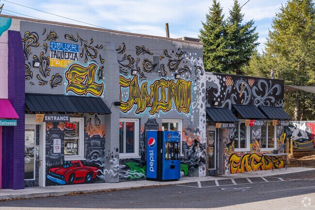 You can't miss El Camino's bright colored mural on the front of the building in Dover.