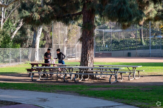Story Park has some picnic areas 7 plenty of trails for walking and running.