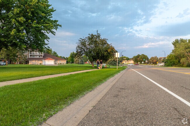 Tree lined calm streets with great sidewalks are common in Old Town.
