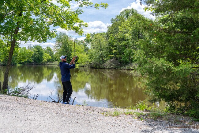 East Fork Lake in Olney is a great spot to catch bass, bluegill, catfish.
