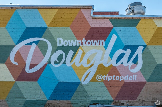 Downtown Douglas is a fun and colorful area of this city.