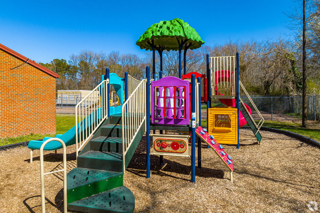 Students at Montrose Elementary School can play on the playground during recess.