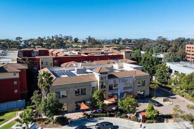A view from above School for Entrepreneurship & Technology in Serra Mesa.
