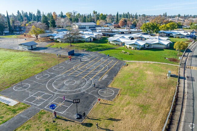 Play on the blacktop at Northridge Elementary School.