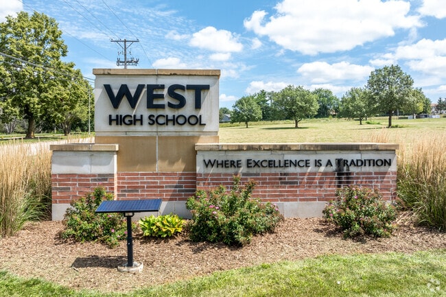 West High: where excellence is a tradition.