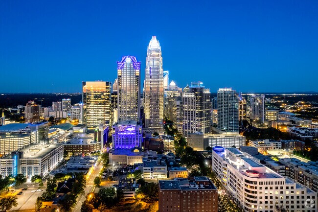 Sharon Woods residents can easily visit Downtown Charlotte for a night out.