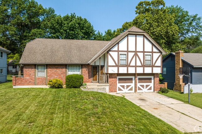 Tudor homes can be spotted in Grandview, MO.