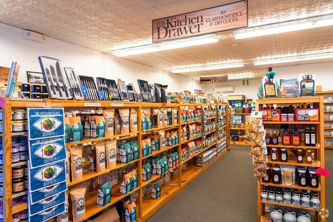 Claremont Spice and Dry Goods, near South End, is a culinary specialty shop.