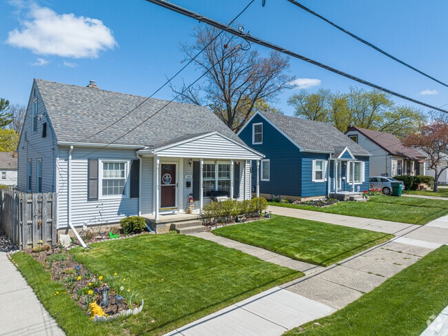 Cape Cod-style homes are plentiful in the Colonial Village neighborhood