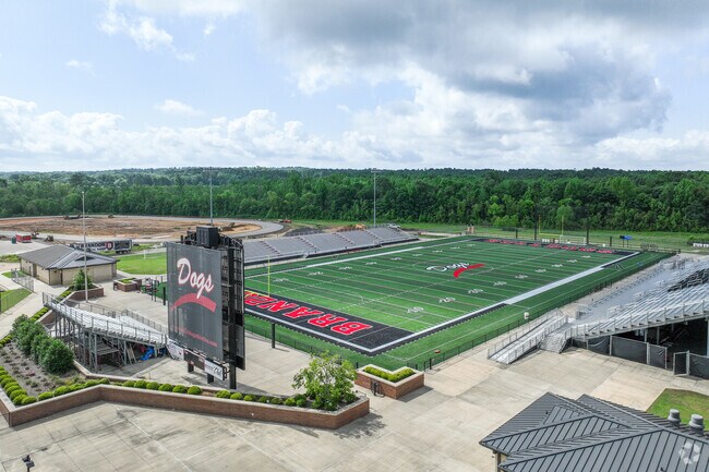Brandon High School is home to the Bulldogs.