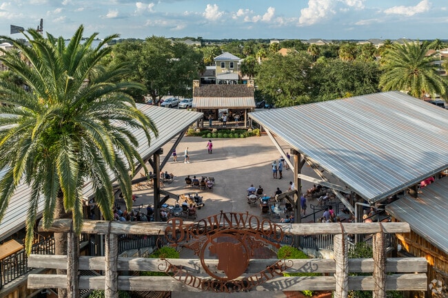 Brownwood Paddock is one of several social hubs near the Village of Buttonwood.