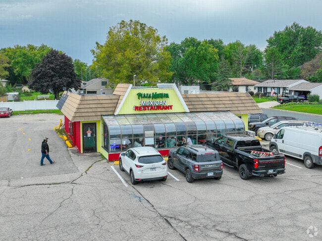 The Fajita Super Burrito is a popular menu item at Plaza Morina in Dodge Center.