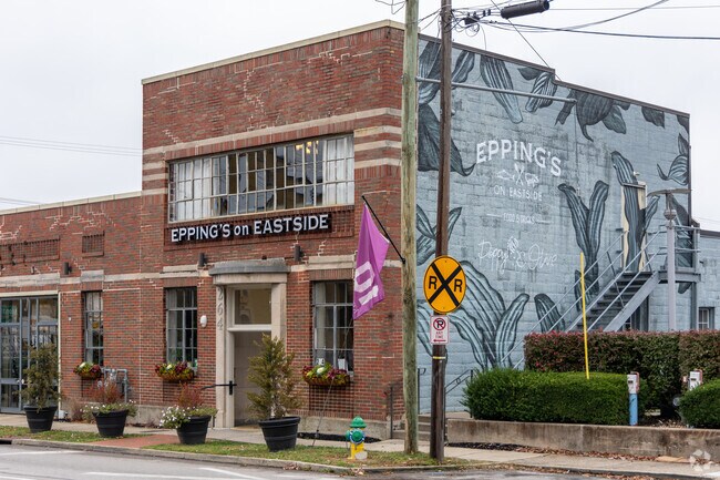 Trendy boutiques, restaurants and bars occupy vintage brick buildings in North Limestone.