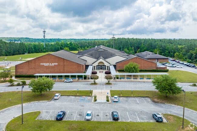 Berkleigh students may progress to Burns Middle School, one of the public schools in Mobile.