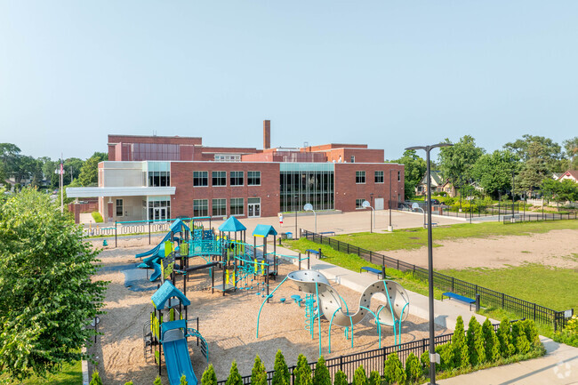 With 50% female and 50% male students, Bancroft Elementary in Minneapolis.