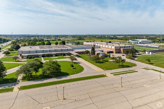 Case High School is located at 7345 Washington Avenue in Racine, WI.