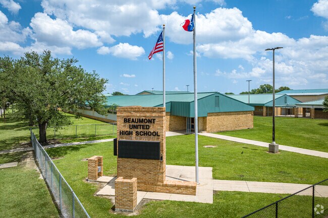 Beaumont United High School is a vibrant institution for Downtown Beaumont students.