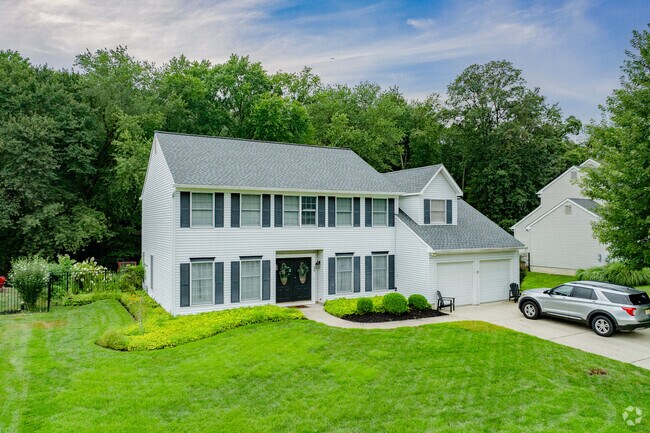Colonial-style homes are a popular home style in the Eastampton area.