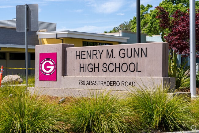Henry M. Gunn High School near Ventura ranks among California's top public schools, offering rigorous academics and a 97% graduation rate. ​