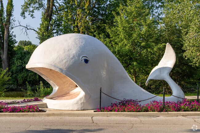 Willie The Whale moved into Foster Park in Old Silk Stocking in 2019.