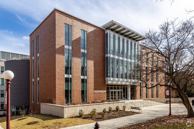 Kopchick Hall is one of the newest buildings at IUP featuring 51,600 square feet of lab space.