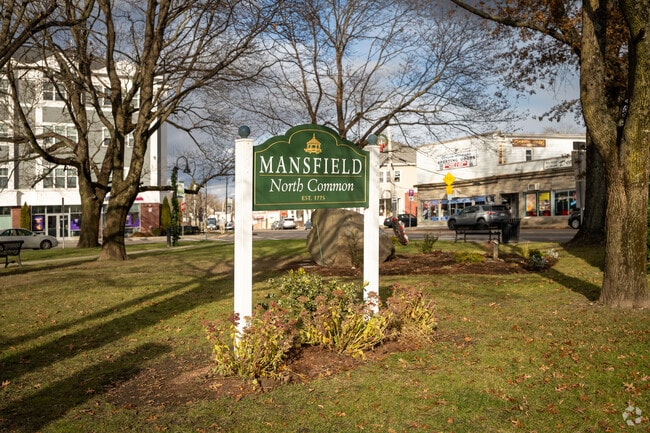 North Common is a tranquil park in downtown Mansfield.