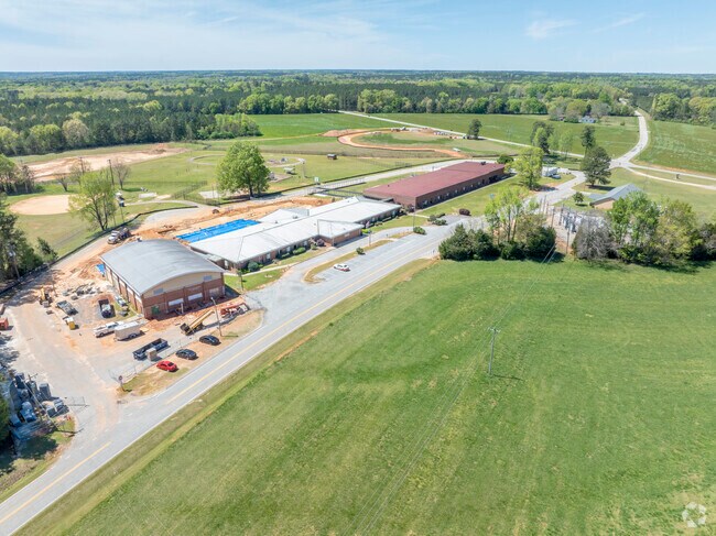 The new construction underway will add more classrooms, new entrances, and enhanced security.