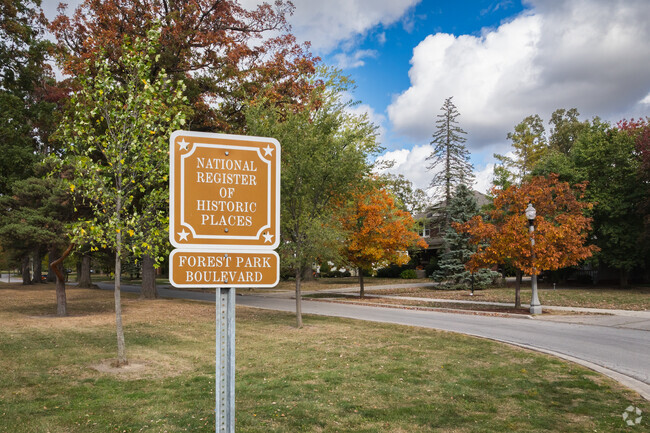 History plays a major part of Forest Park's charm and elegance.