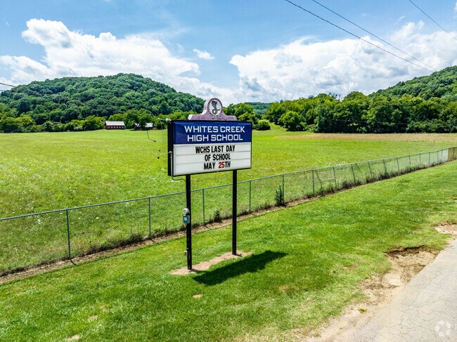 Whites Creek Comp High School serves students in the Joelton community.