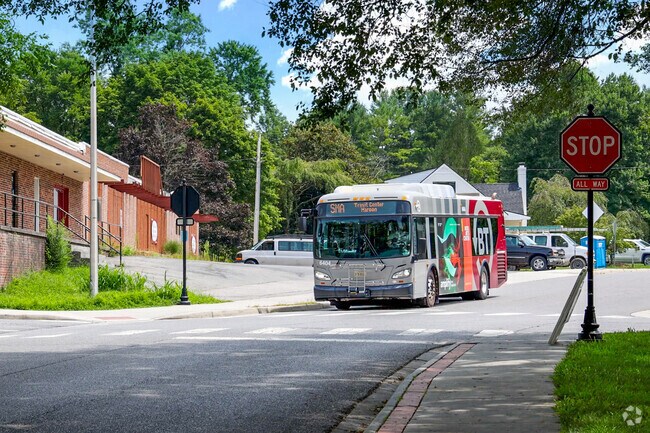 Miller Southside commuters have convenient access to South Main Street via Blacksburg Transit.