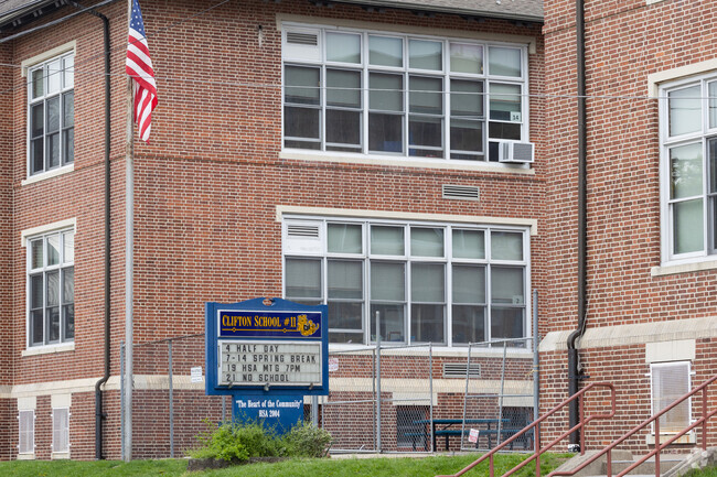 The exterior of Clifton School #11 in the Lakeview section of Clifton.