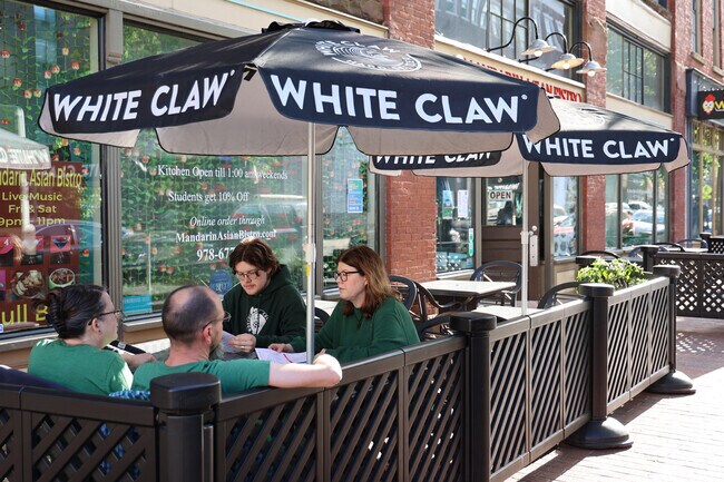 Back Central is a walkable neighborhood with great outdoor seating at local cafes.