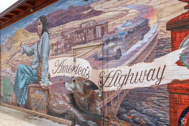 Head into Flagstaff for a day of fun and see amazing murals in the area.
