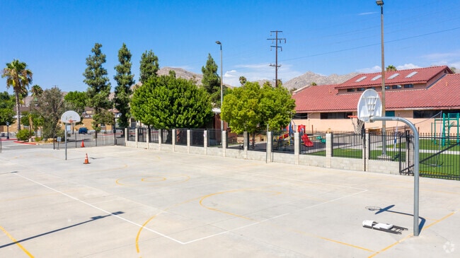 Basketball Court at Islamic Academy Of Riverside.
